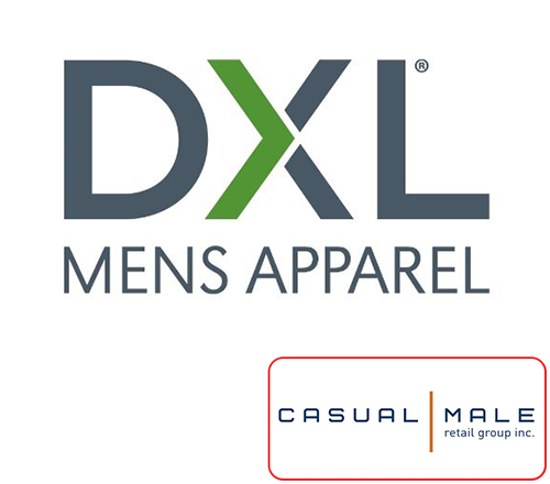 DXL Men's Apparel - Casual Male XL Logo