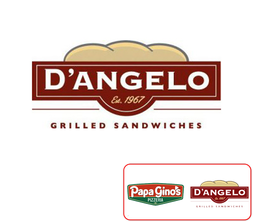 D'Angelo Grilled Sandwiches - Papa Gino's Logo