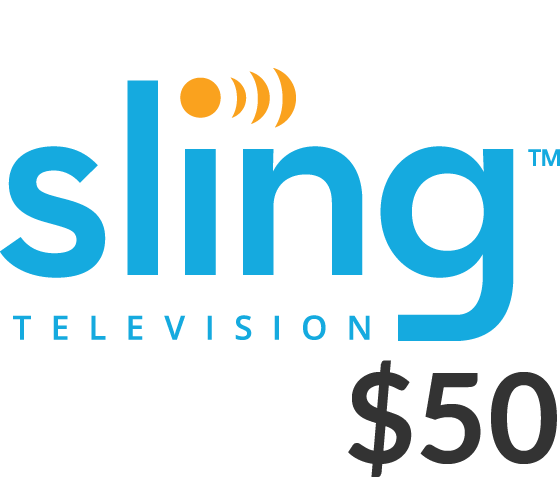 Sling TV $50 Logo